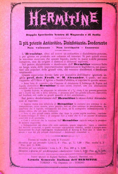 Rivista d'igiene e sanità pubblica con bollettino sanitario-amministrativo compilato sugli atti del Ministero dell'interno