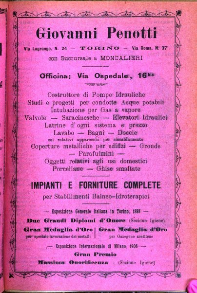 Rivista d'igiene e sanità pubblica con bollettino sanitario-amministrativo compilato sugli atti del Ministero dell'interno