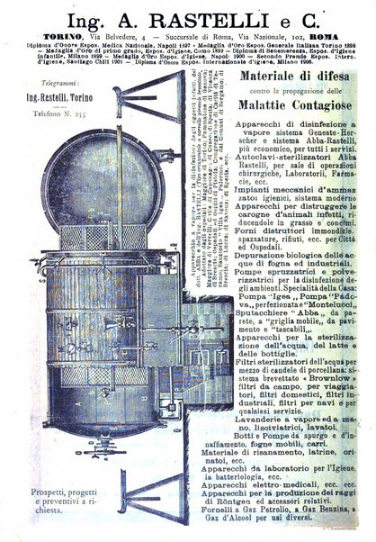 Rivista d'igiene e sanità pubblica con bollettino sanitario-amministrativo compilato sugli atti del Ministero dell'interno