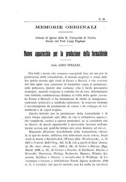 Rivista d'igiene e sanità pubblica con bollettino sanitario-amministrativo compilato sugli atti del Ministero dell'interno