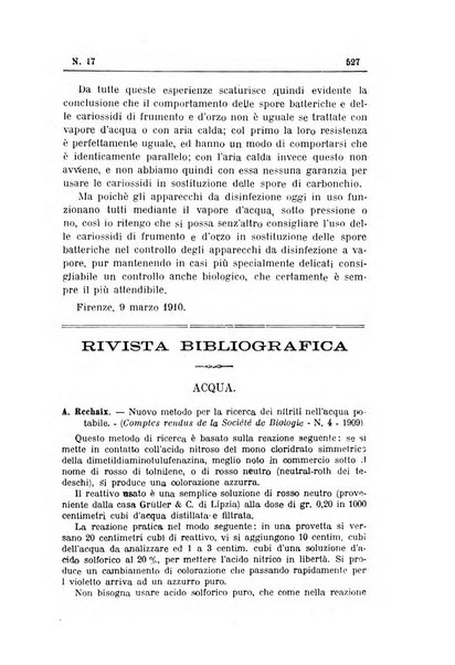 Rivista d'igiene e sanità pubblica con bollettino sanitario-amministrativo compilato sugli atti del Ministero dell'interno