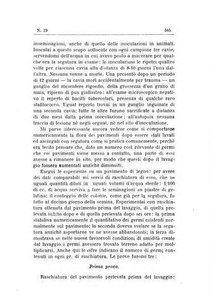 Rivista d'igiene e sanità pubblica con bollettino sanitario-amministrativo compilato sugli atti del Ministero dell'interno