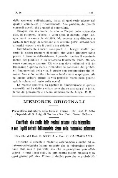 Rivista d'igiene e sanità pubblica con bollettino sanitario-amministrativo compilato sugli atti del Ministero dell'interno