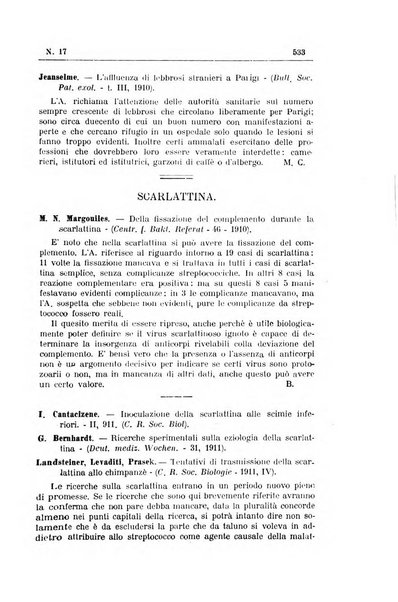 Rivista d'igiene e sanità pubblica con bollettino sanitario-amministrativo compilato sugli atti del Ministero dell'interno