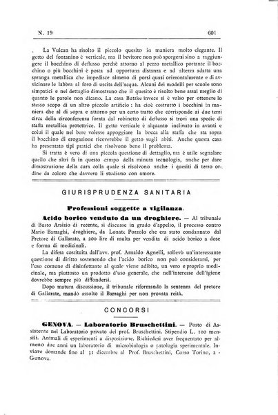 Rivista d'igiene e sanità pubblica con bollettino sanitario-amministrativo compilato sugli atti del Ministero dell'interno