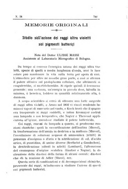 Rivista d'igiene e sanità pubblica con bollettino sanitario-amministrativo compilato sugli atti del Ministero dell'interno