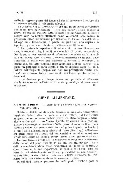 Rivista d'igiene e sanità pubblica con bollettino sanitario-amministrativo compilato sugli atti del Ministero dell'interno