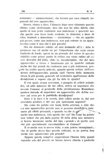 Rivista d'igiene e sanità pubblica con bollettino sanitario-amministrativo compilato sugli atti del Ministero dell'interno