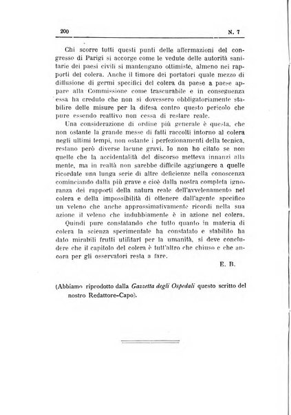 Rivista d'igiene e sanità pubblica con bollettino sanitario-amministrativo compilato sugli atti del Ministero dell'interno