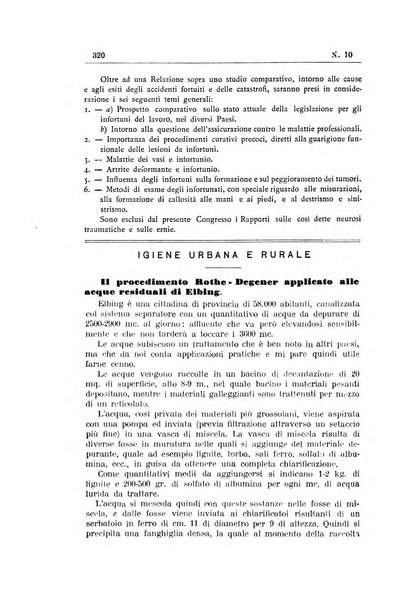 Rivista d'igiene e sanità pubblica con bollettino sanitario-amministrativo compilato sugli atti del Ministero dell'interno