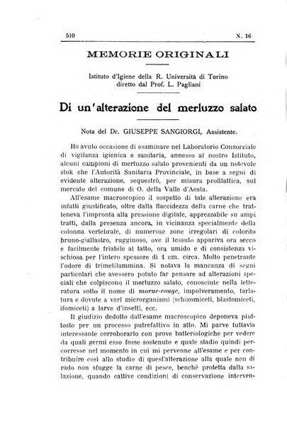 Rivista d'igiene e sanità pubblica con bollettino sanitario-amministrativo compilato sugli atti del Ministero dell'interno