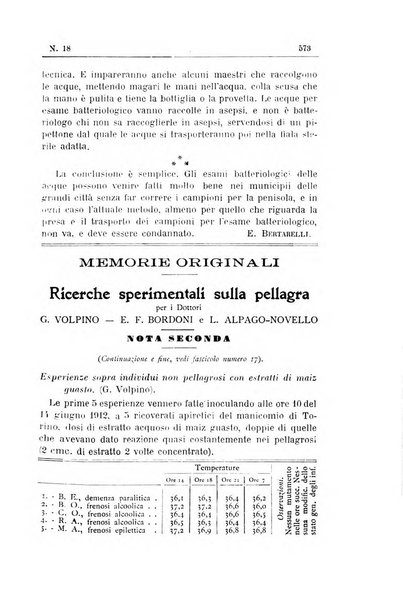 Rivista d'igiene e sanità pubblica con bollettino sanitario-amministrativo compilato sugli atti del Ministero dell'interno