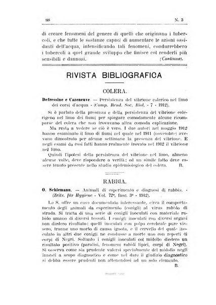 Rivista d'igiene e sanità pubblica con bollettino sanitario-amministrativo compilato sugli atti del Ministero dell'interno