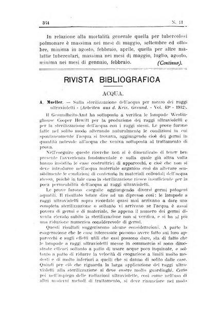 Rivista d'igiene e sanità pubblica con bollettino sanitario-amministrativo compilato sugli atti del Ministero dell'interno