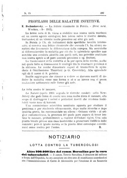 Rivista d'igiene e sanità pubblica con bollettino sanitario-amministrativo compilato sugli atti del Ministero dell'interno