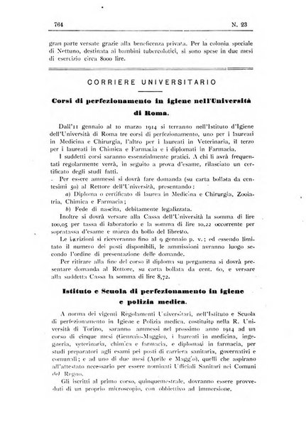 Rivista d'igiene e sanità pubblica con bollettino sanitario-amministrativo compilato sugli atti del Ministero dell'interno