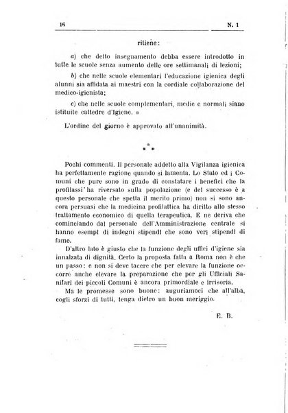 Rivista d'igiene e sanità pubblica con bollettino sanitario-amministrativo compilato sugli atti del Ministero dell'interno