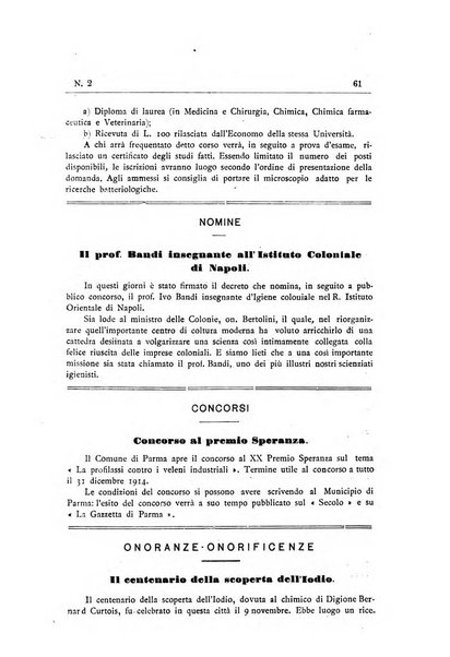 Rivista d'igiene e sanità pubblica con bollettino sanitario-amministrativo compilato sugli atti del Ministero dell'interno