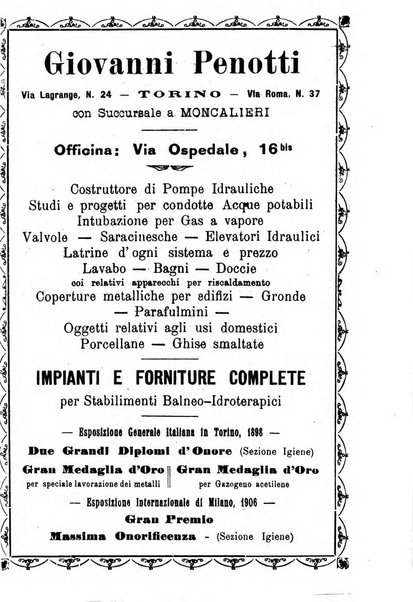 Rivista d'igiene e sanità pubblica con bollettino sanitario-amministrativo compilato sugli atti del Ministero dell'interno