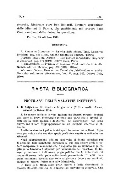 Rivista d'igiene e sanità pubblica con bollettino sanitario-amministrativo compilato sugli atti del Ministero dell'interno