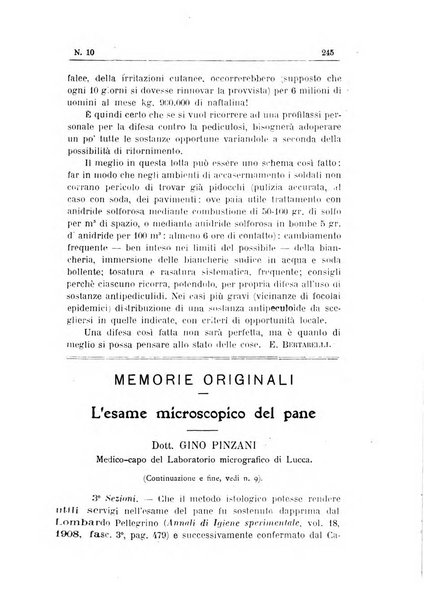 Rivista d'igiene e sanità pubblica con bollettino sanitario-amministrativo compilato sugli atti del Ministero dell'interno