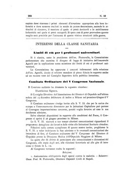 Rivista d'igiene e sanità pubblica con bollettino sanitario-amministrativo compilato sugli atti del Ministero dell'interno