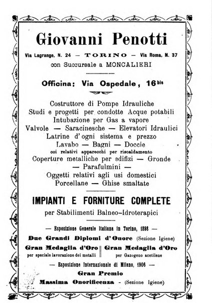 Rivista d'igiene e sanità pubblica con bollettino sanitario-amministrativo compilato sugli atti del Ministero dell'interno