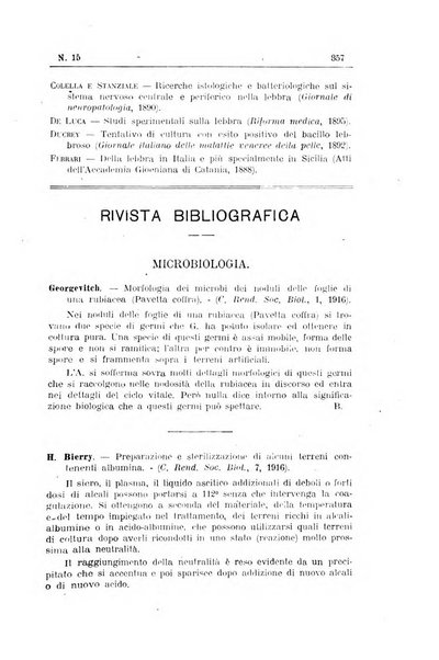 Rivista d'igiene e sanità pubblica con bollettino sanitario-amministrativo compilato sugli atti del Ministero dell'interno