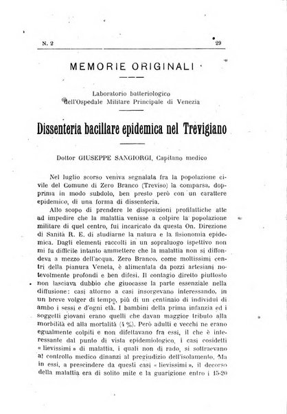 Rivista d'igiene e sanità pubblica con bollettino sanitario-amministrativo compilato sugli atti del Ministero dell'interno