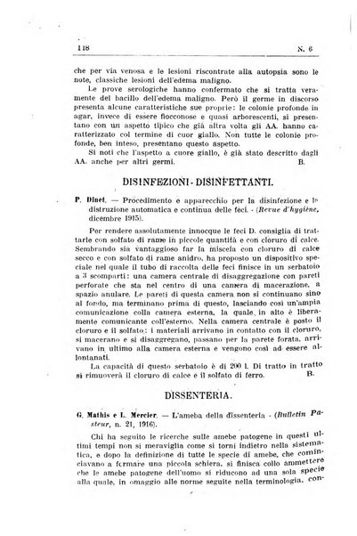 Rivista d'igiene e sanità pubblica con bollettino sanitario-amministrativo compilato sugli atti del Ministero dell'interno