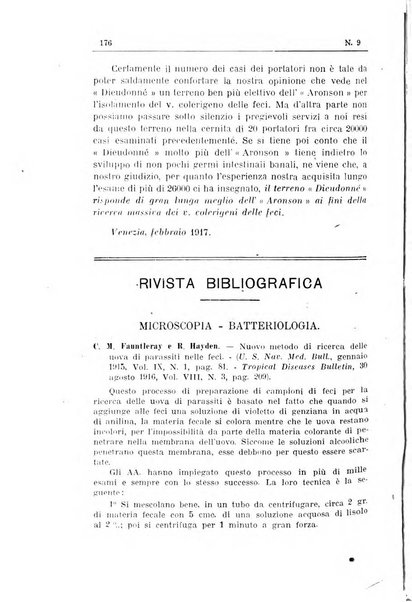 Rivista d'igiene e sanità pubblica con bollettino sanitario-amministrativo compilato sugli atti del Ministero dell'interno