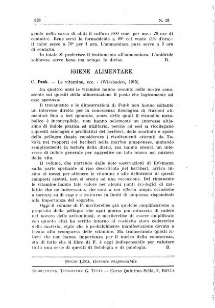 Rivista d'igiene e sanità pubblica con bollettino sanitario-amministrativo compilato sugli atti del Ministero dell'interno