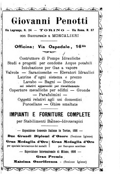 Rivista d'igiene e sanità pubblica con bollettino sanitario-amministrativo compilato sugli atti del Ministero dell'interno