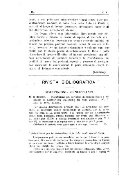 Rivista d'igiene e sanità pubblica con bollettino sanitario-amministrativo compilato sugli atti del Ministero dell'interno