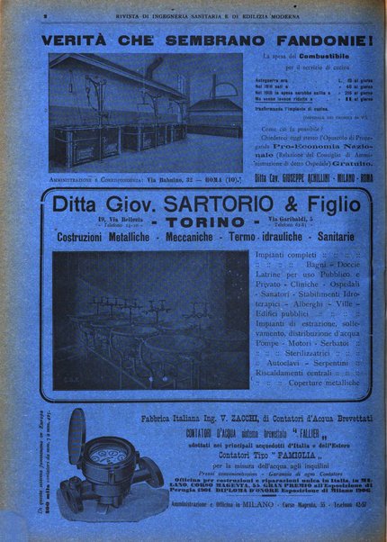 Rivista di ingegneria sanitaria e di edilizia moderna