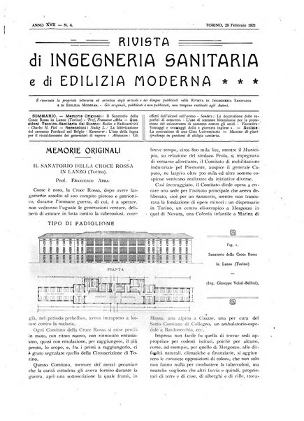 Rivista di ingegneria sanitaria e di edilizia moderna
