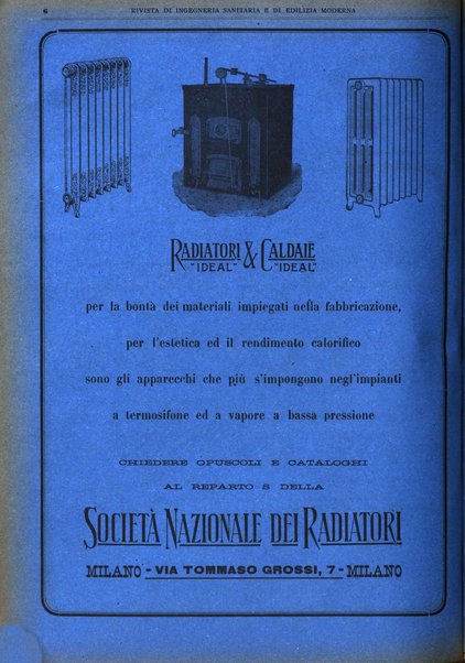 Rivista di ingegneria sanitaria e di edilizia moderna