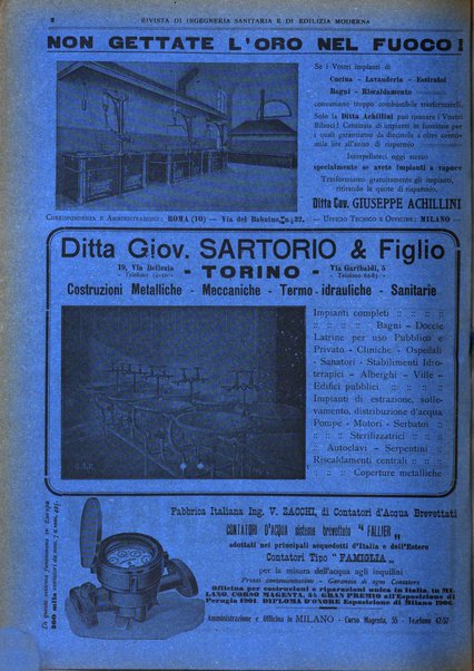 Rivista di ingegneria sanitaria e di edilizia moderna