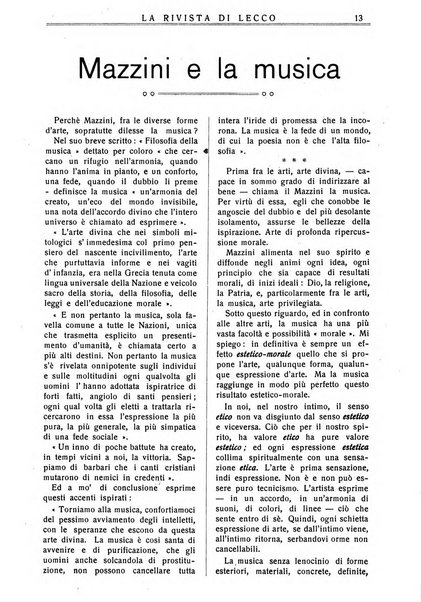 La rivista di Lecco