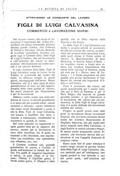 La rivista di Lecco