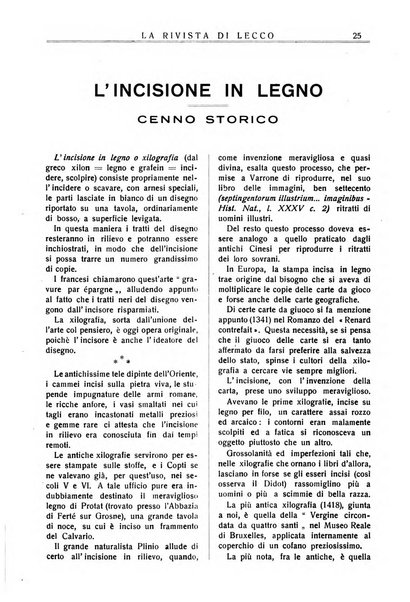 La rivista di Lecco