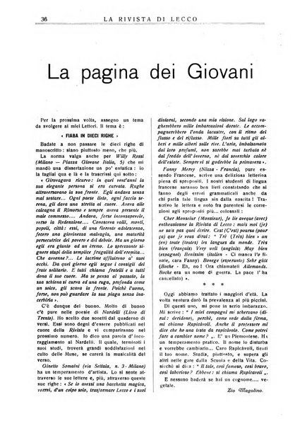 La rivista di Lecco