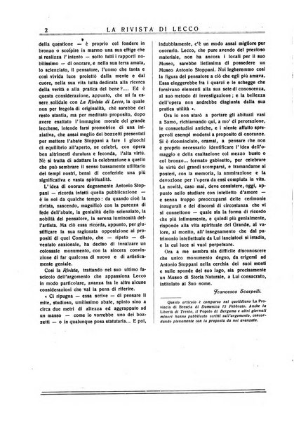 La rivista di Lecco