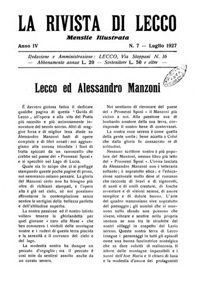 La rivista di Lecco