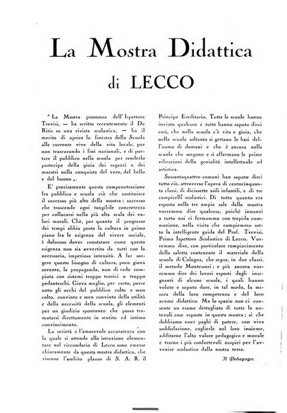 La rivista di Lecco