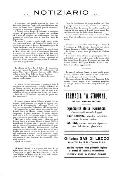 La rivista di Lecco