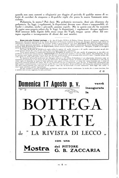 La rivista di Lecco