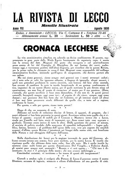 La rivista di Lecco