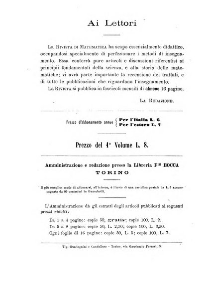 Rivista di matematica