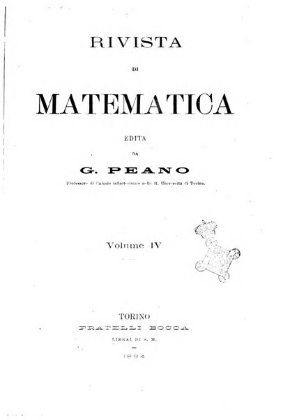 Rivista di matematica